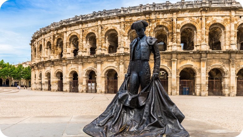 The Arena of Nîmes, the emblem of a city